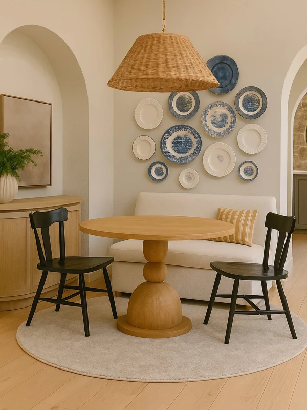 Kitchen Wall Plate Display Ideas