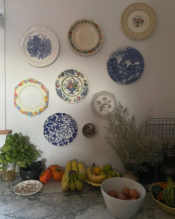 Eclectic Gallery Wall Display