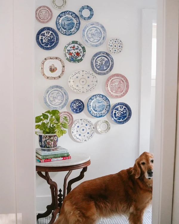 Kitchen Wall Plate Display Ideas