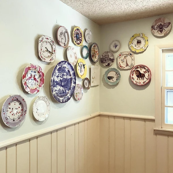 Eclectic Gallery Wall Arrangement