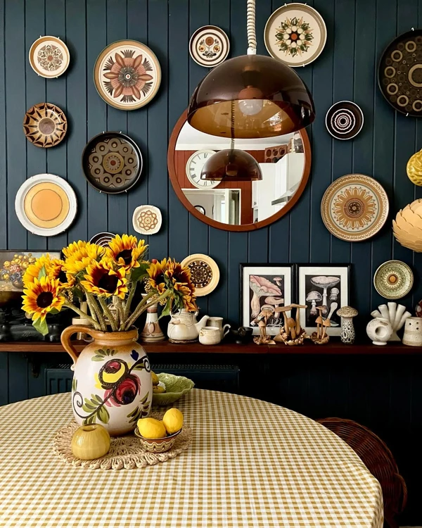 Eclectic Plate Wall Gallery