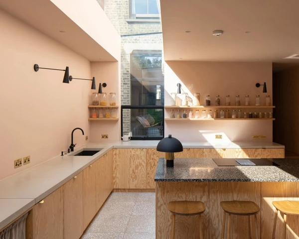 Scandinavian Minimalism Meets Soft Pink