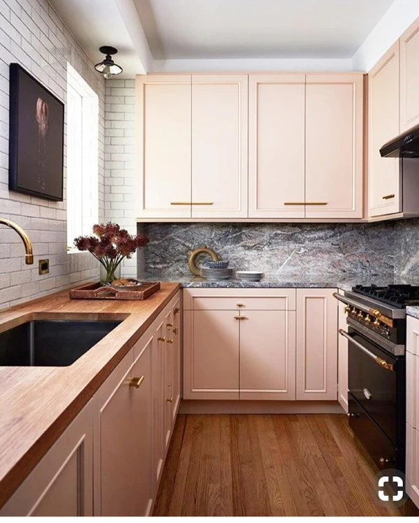 Soft Pink Elegance Meets Modern Luxury