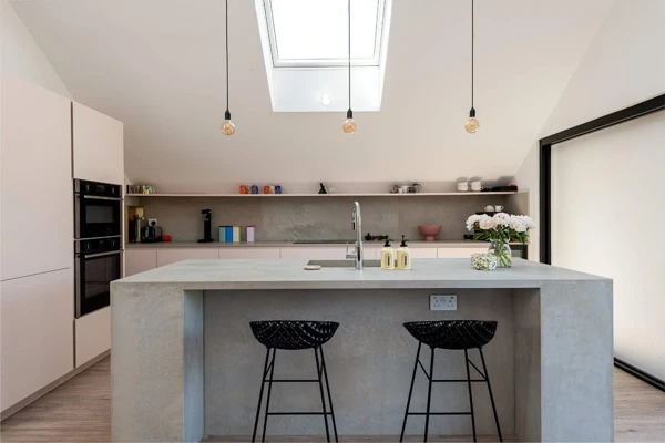 light pink kitchen ideas