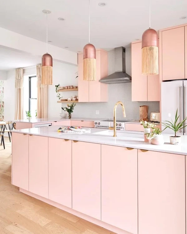Blush Elegance Meets Modern Minimalism