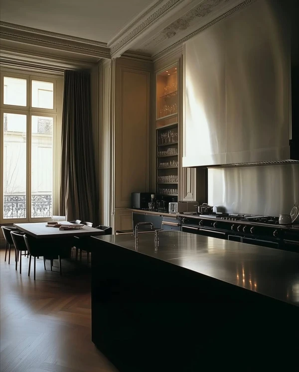 Metallic Kitchen design