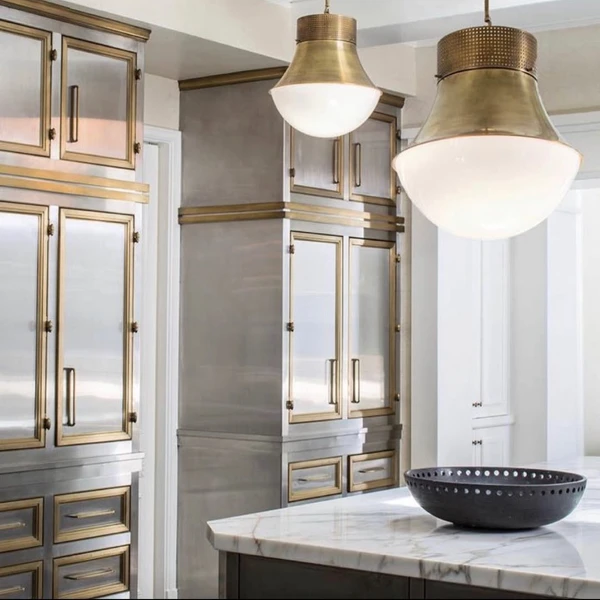 Metallic Kitchen design