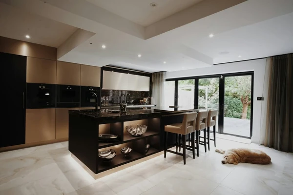 Metallic Kitchen design