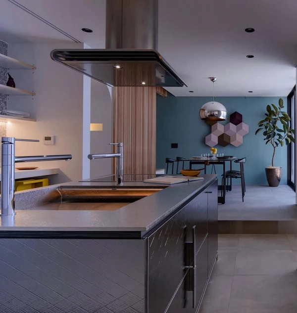 Metallic Kitchen design