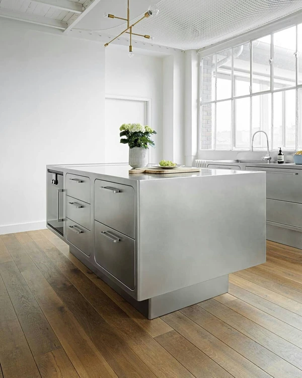 Metallic Kitchen design