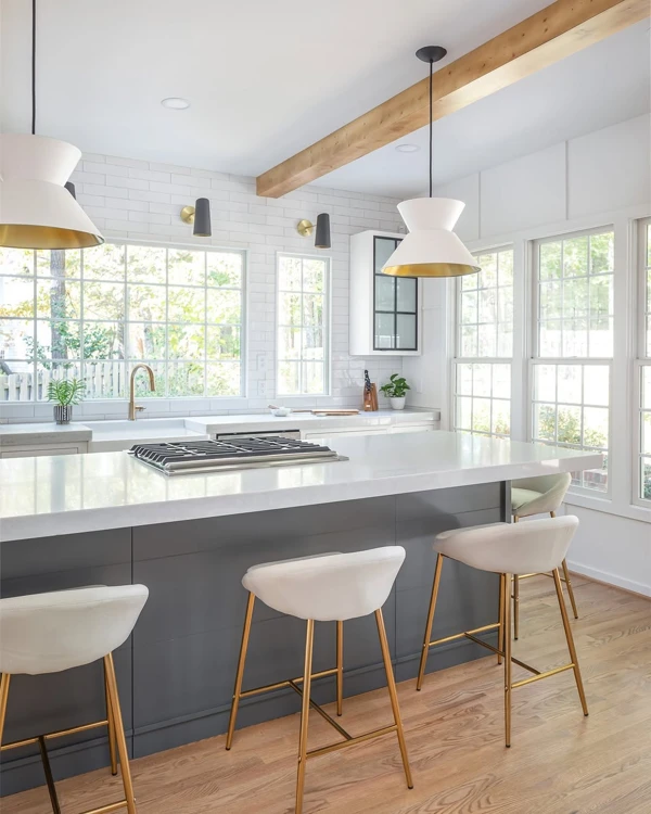 mid century modern kitchen