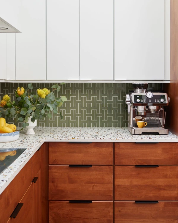 Geometric Tiles Add Pattern and Warmth