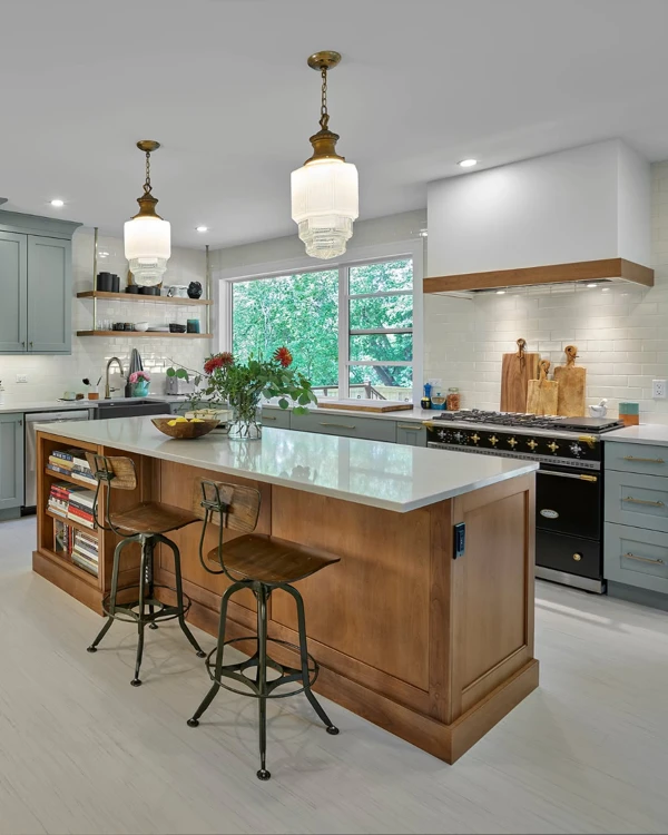 Dual Pendant Lights Crown Your Island