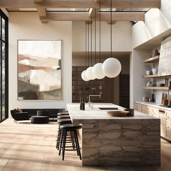 Minimalist Earth-Tone Elegance