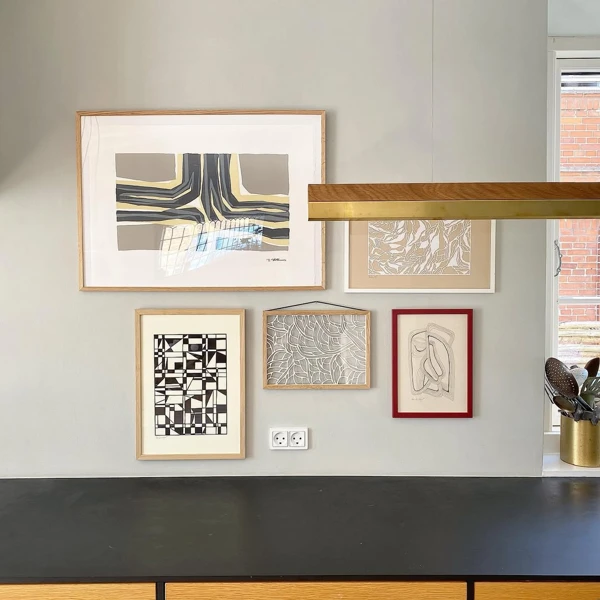 Modern Abstract Kitchen Wall Art