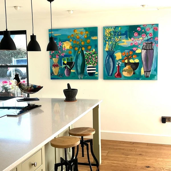 Modern Abstract Wall Art for Kitchens