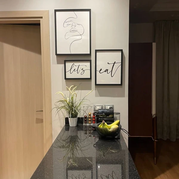 Minimalist Line Art Kitchen Gallery