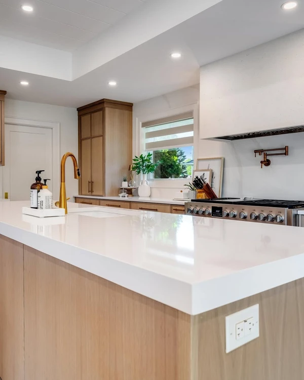 Warm Wood Meets Minimalist Chic