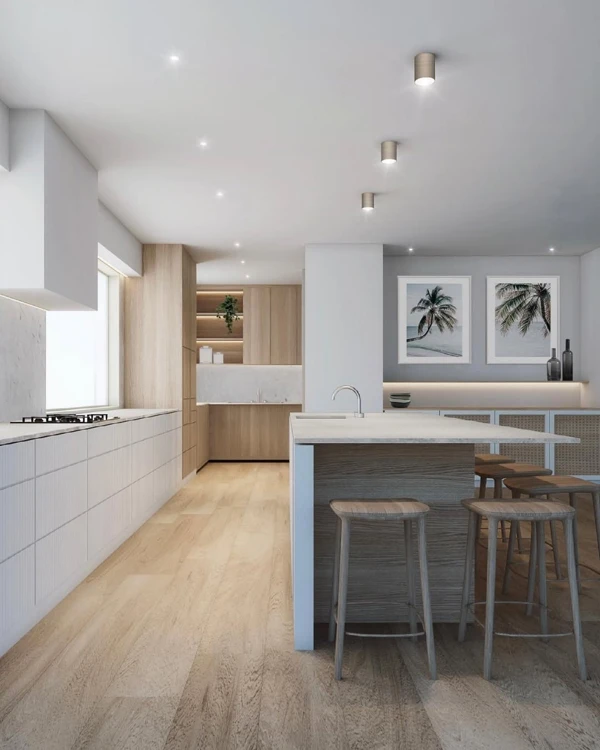 Modern Coastal Kitchen