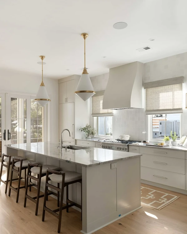 Brass Pendants Over Your Island