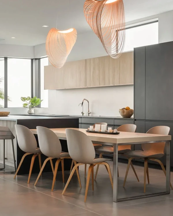 Sculptural Lighting Elevates Your Kitchen