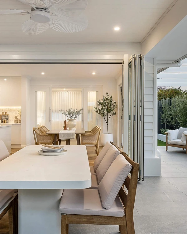 Open-Plan Living Meets Coastal Dining
