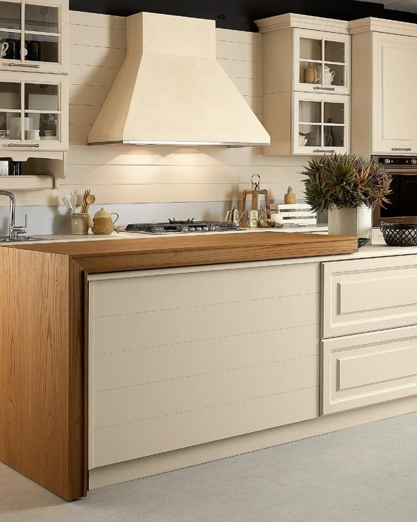 Two-Tone Kitchen Elegance