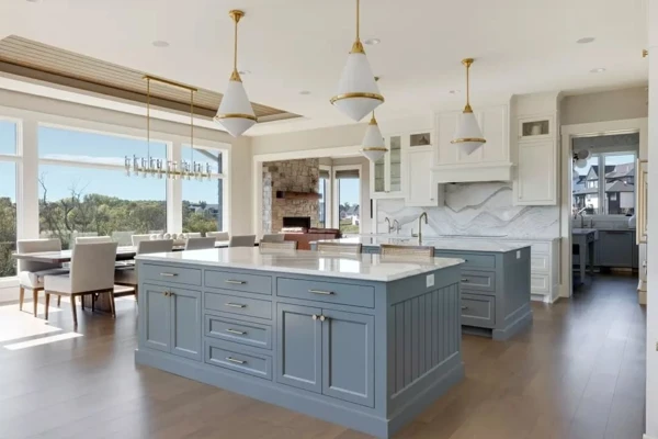 Dual Islands Meet Modern Cottage