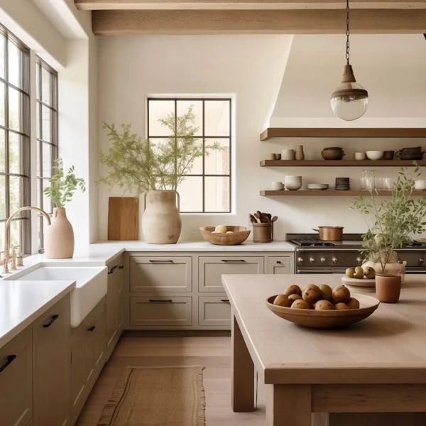 Warm Wood Meets Clean Lines