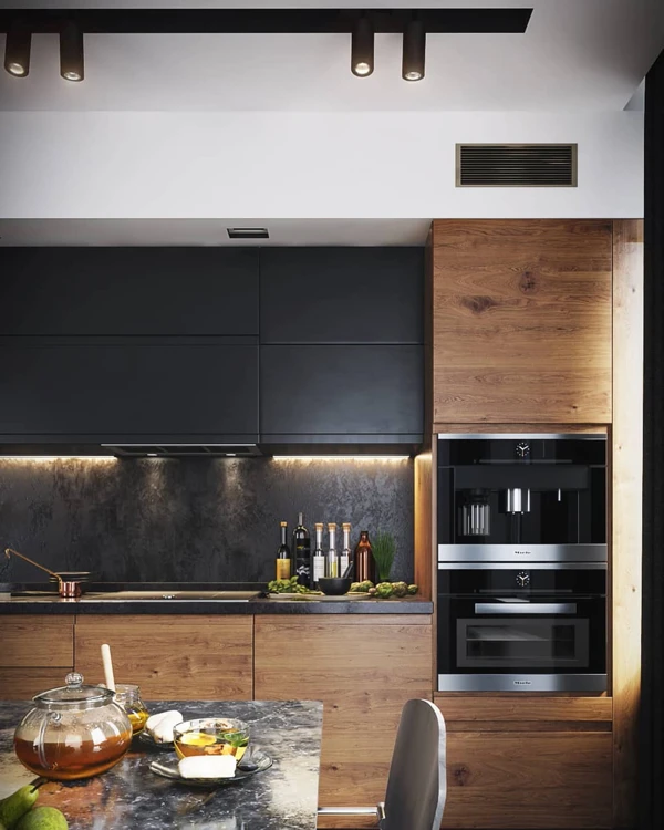 modern dark kitchen ideas