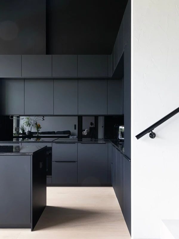 Charcoal Minimalism with Natural Light
