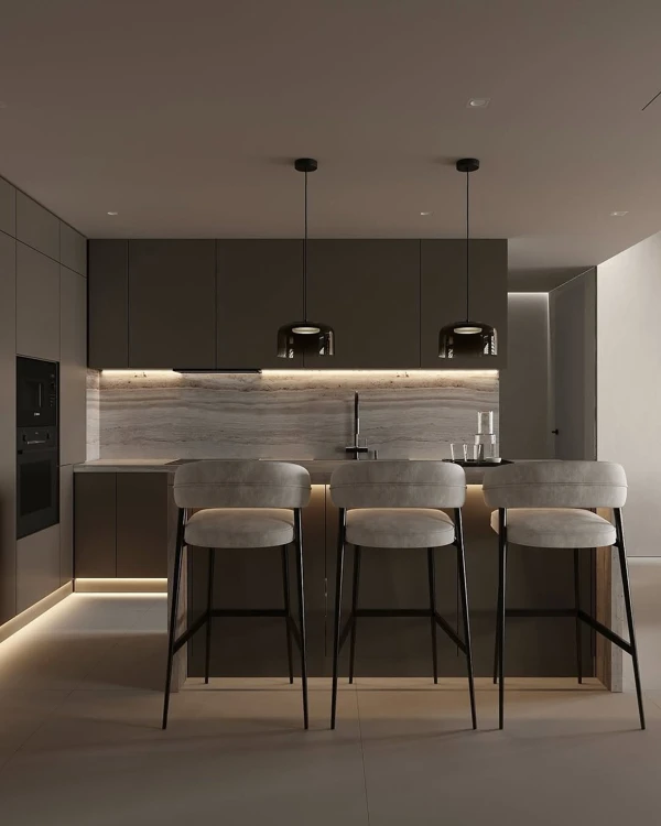 modern minimalist kitchen