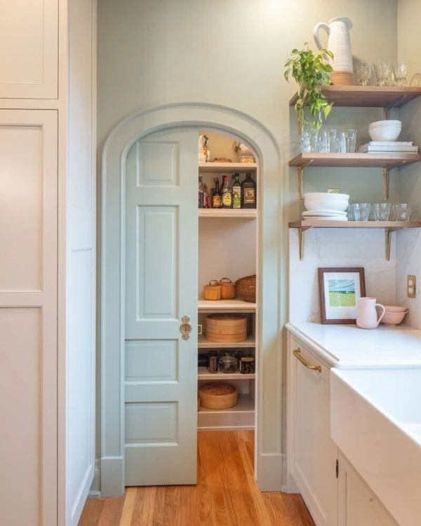 Arched Pantry Perfection