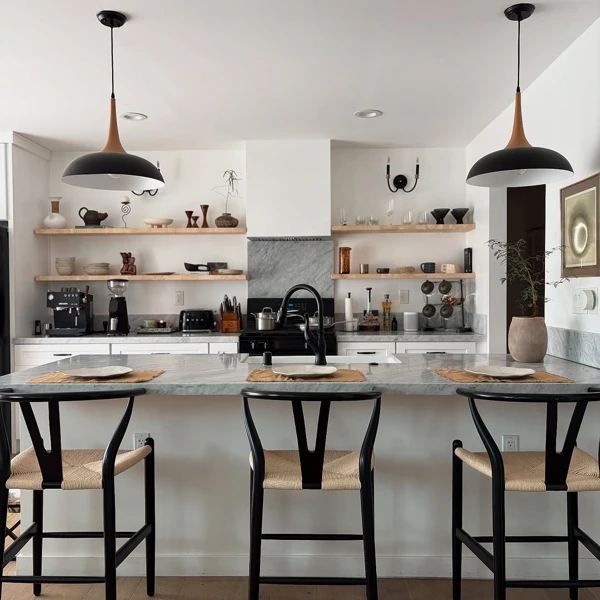 organic modern kitchen