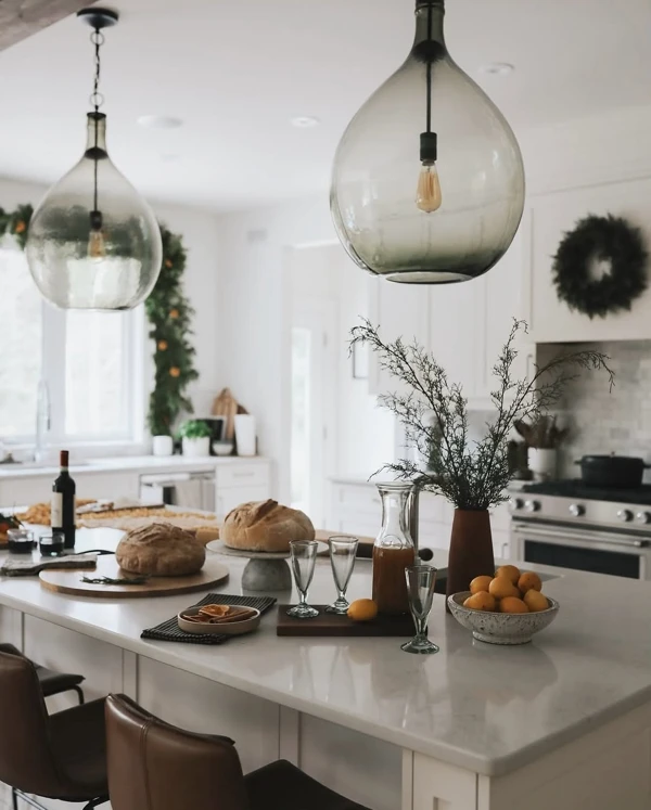 organic modern kitchen
