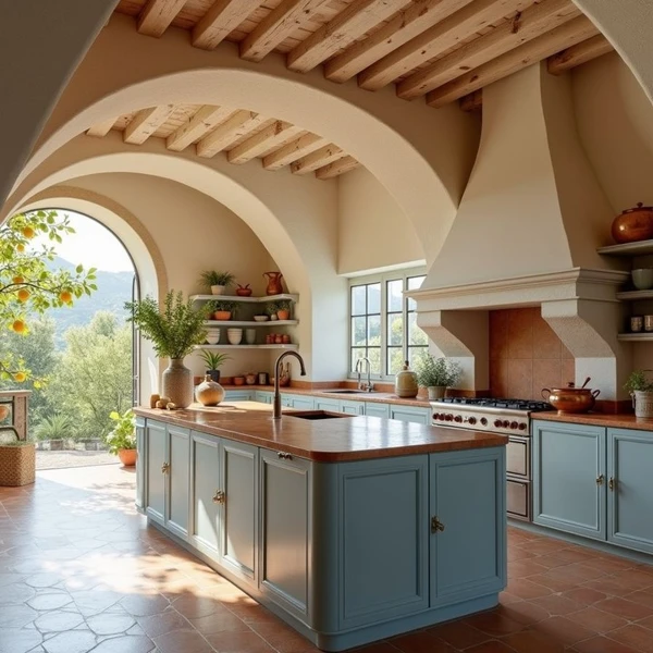 terracotta kitchen wall ideas