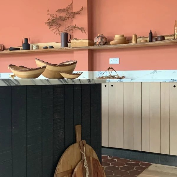 terracotta kitchen wall ideas