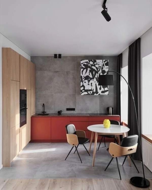 Burnt Orange Kitchen Statement