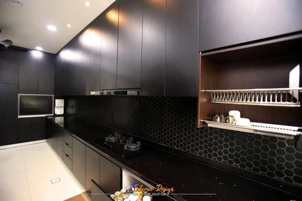 black kitchen cabinet ideas