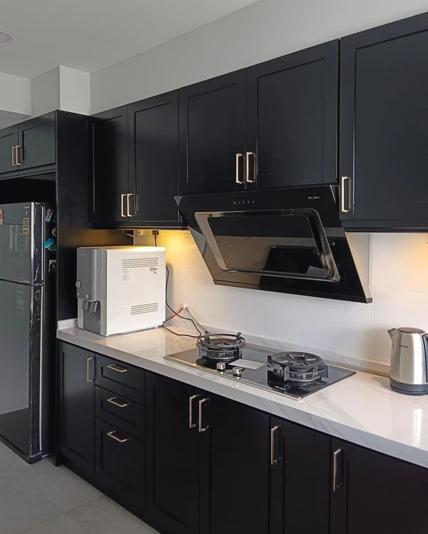 black kitchen cabinet ideas