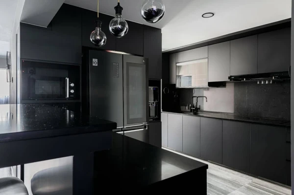 High Contrast Kitchen Perfection