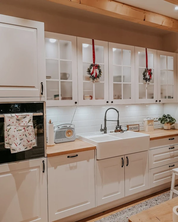 white farmhouse kitchen ideas