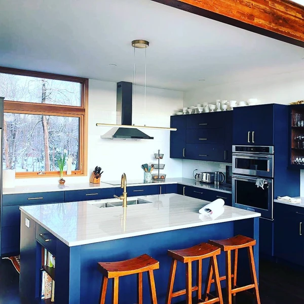 white quartz kitchen countertop ideas