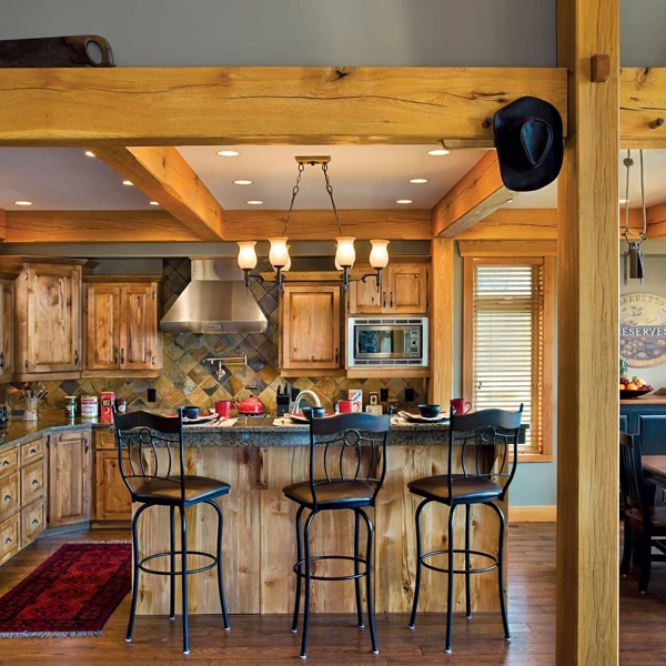 Exposed Beams Define Your Space