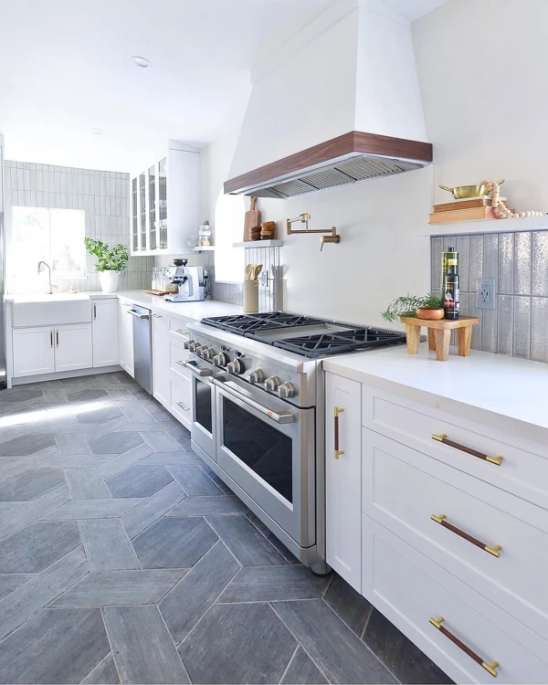 rustic modern kitchen