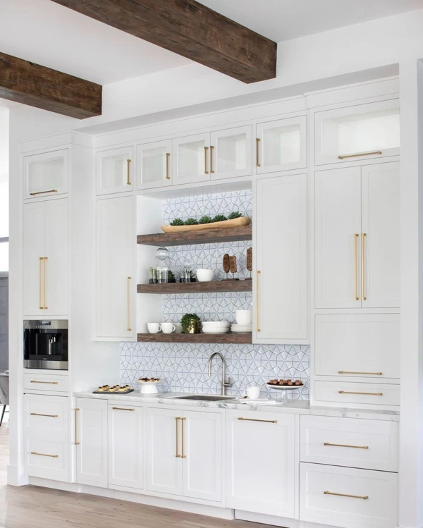 rustic modern kitchen