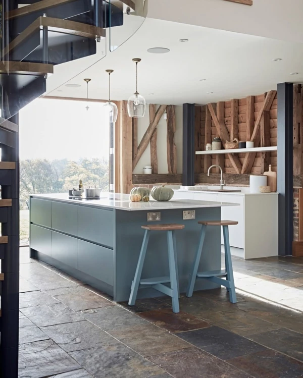 Coastal Farmhouse Kitchen Design