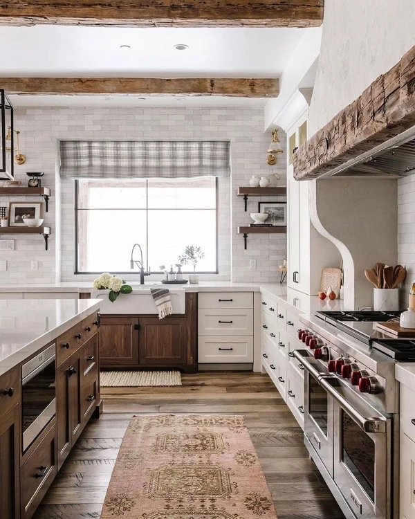 Farmhouse Kitchen With Professional Soul