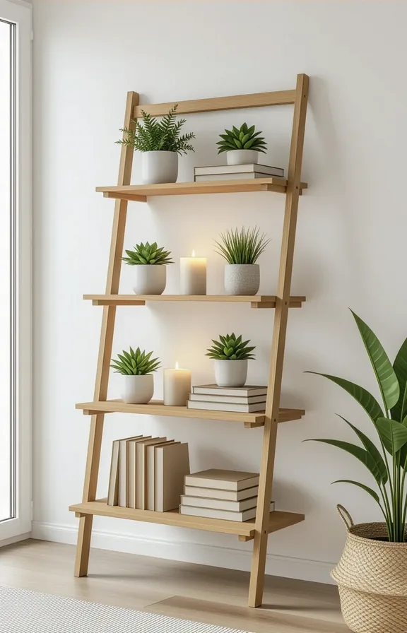 Medium 3/4 shot blank balcony wall. simple freestanding
