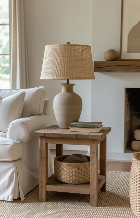 Three-quarters view living room seating area showcasing small